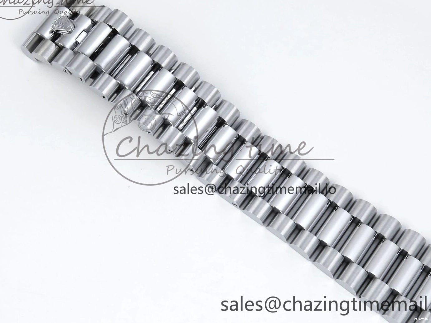 on QF 40 Edition Bracelet (Gain 1:1 DayDate Black V5 Best A2836 Crystal SS Bezel Dial Diamonds President Weight) 0315